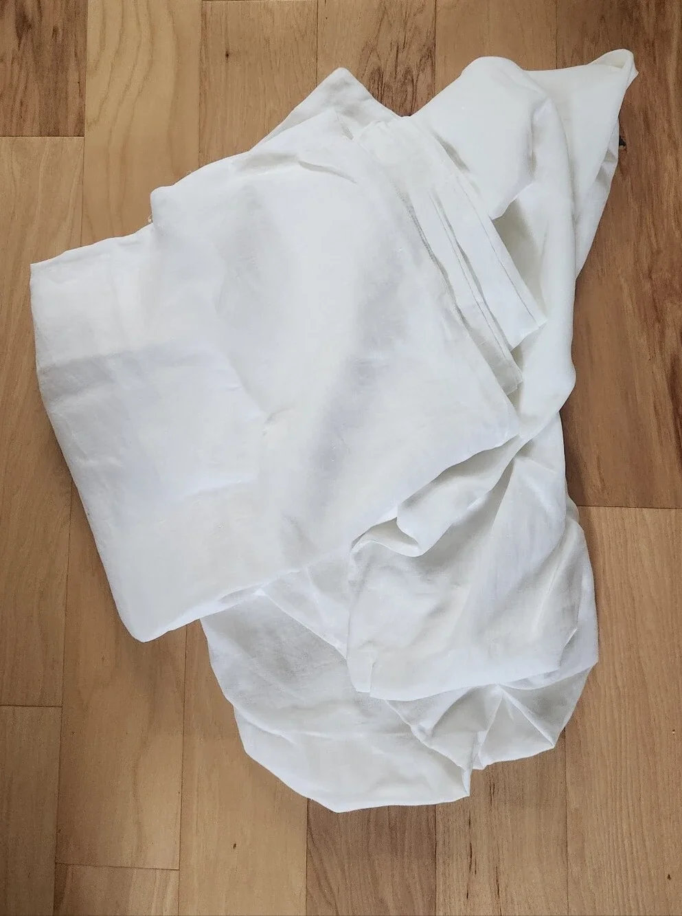 Linen King Duvet Cover - Snow White
